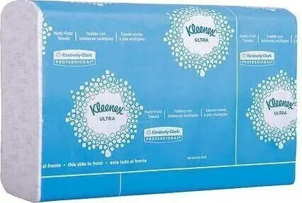 [KC046321000] 46321 KLEENEX Essuie-mains plis multiples blanc 16 x 150 feuilles