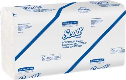 [KC045957000] 45957 SCOTT Papier à mains plis multiples blancs, 25 x 175 feuilles