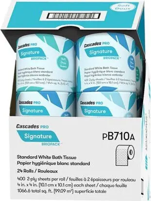 [CC00B710000] B710 SIGNATURE Papier Hygiènique 2 plis, 24x400 / caisse