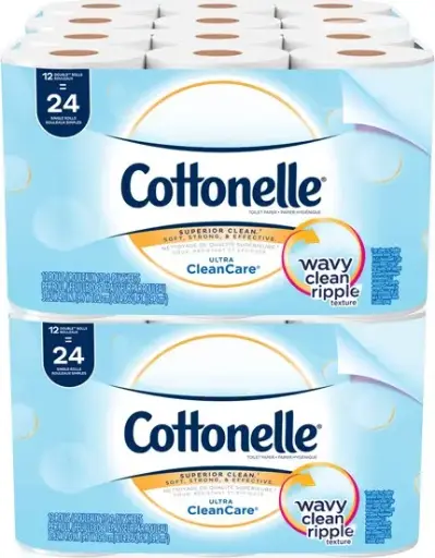 [KC012456000] Papier hygiénique Cottonelle Professional 12456, 48 x 170 par caisse 4 paquets de 12 rouleaux par caisse