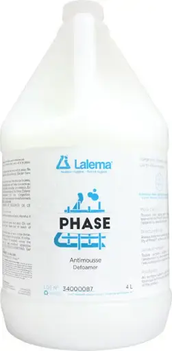 PHASE Anti-mousse pour extracteur à tapis