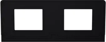 Cadre de signalisation double pour poubelle VISION