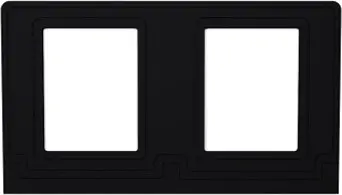 Cadre de signalisation double pour poubelle VENTURE