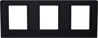 Cadre de signalisation triple pour poubelle VENTURE