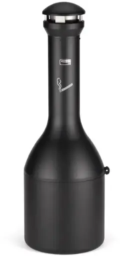 [RB009W33NOI] 9W33 INFINITY Cendrier avec base alourdissante 4 gal, 5000 mégots