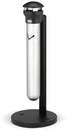 [RB009W31NOI] 9W31 INFINITY Cendrier sur pied 1 gal, 1500 mégots