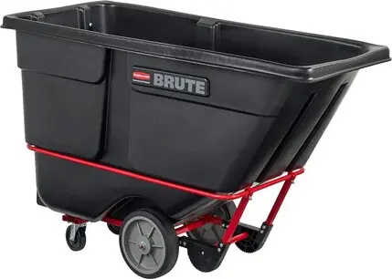 [RB001316NOI] 1316 BRUTE Chariot basculant 1 verge cube, 2100 lb