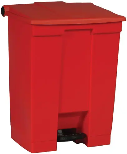 LEGACY Poubelle à pédale en plastique 18 gal