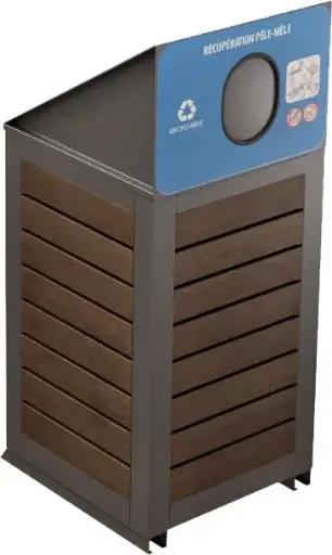 CHARLEVOIX Station de recyclage extérieur 110L