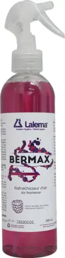 [LM007150240] BERMAX Assainisseur d'air liquide au parfum de baies des champs