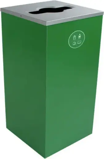 SPECTRUM CUBE Poubelle pour le recyclage mixte 24 gal