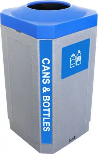 OCTO Poubelle pour le recyclage 32 gal