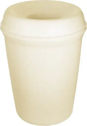9058 ATRIUM Poubelle ronde avec couvercle 35 gal