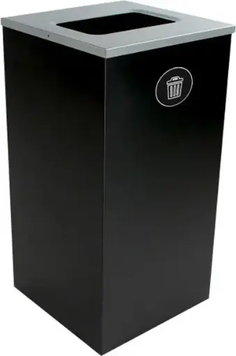 SPECTRUM Poubelle avec couvercle 24 gal